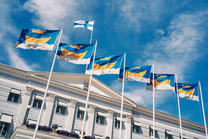 Kaupungintalo Helsinki-päivänä