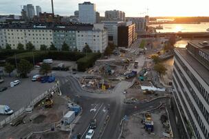 the Crown Bridges site in Hakaniemi.