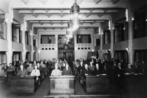 City council meeting 1929.
