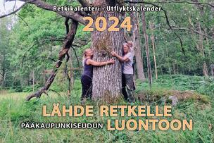 Luontoretkikalenterin kansi.