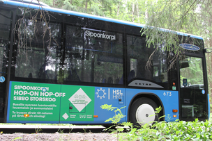 Sipoonkorpi hop-on hop-off -bussi