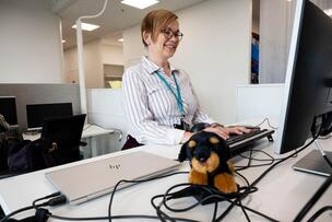 Erikoisammattitutkintoa opiskellut Kristiina Bailey.