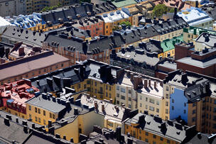 Ilmakuva Helsingistä.