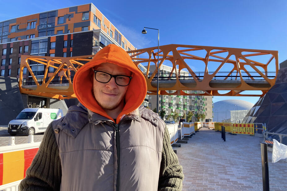 Jätkäsaarelainen Allan Rosbäck