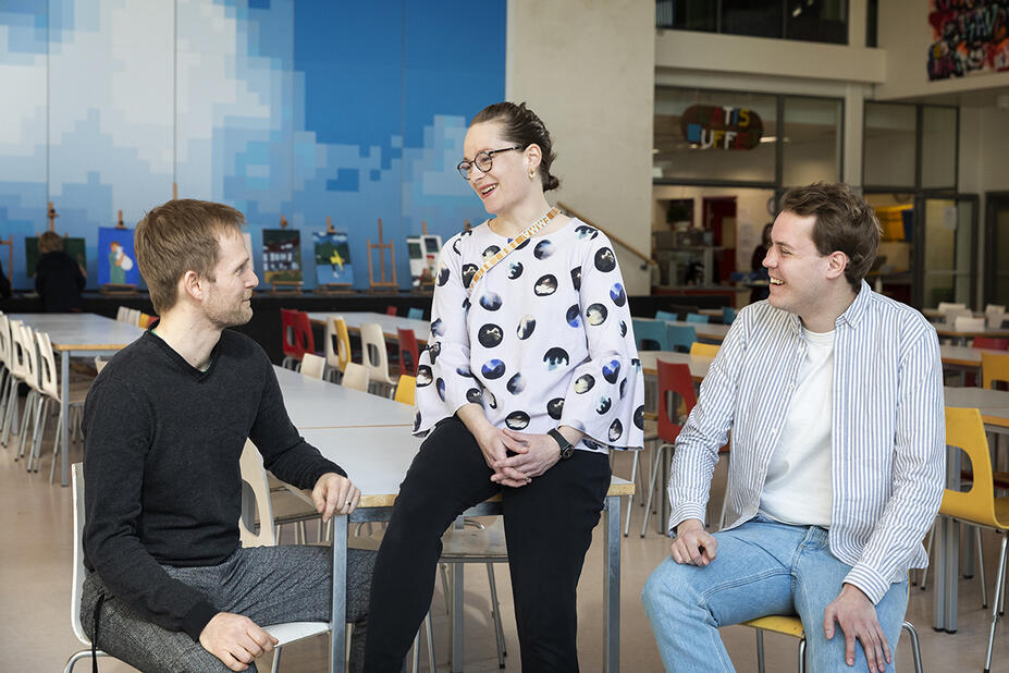 Markus Hekkala, Emma Cerdà ja Ville Leppänen