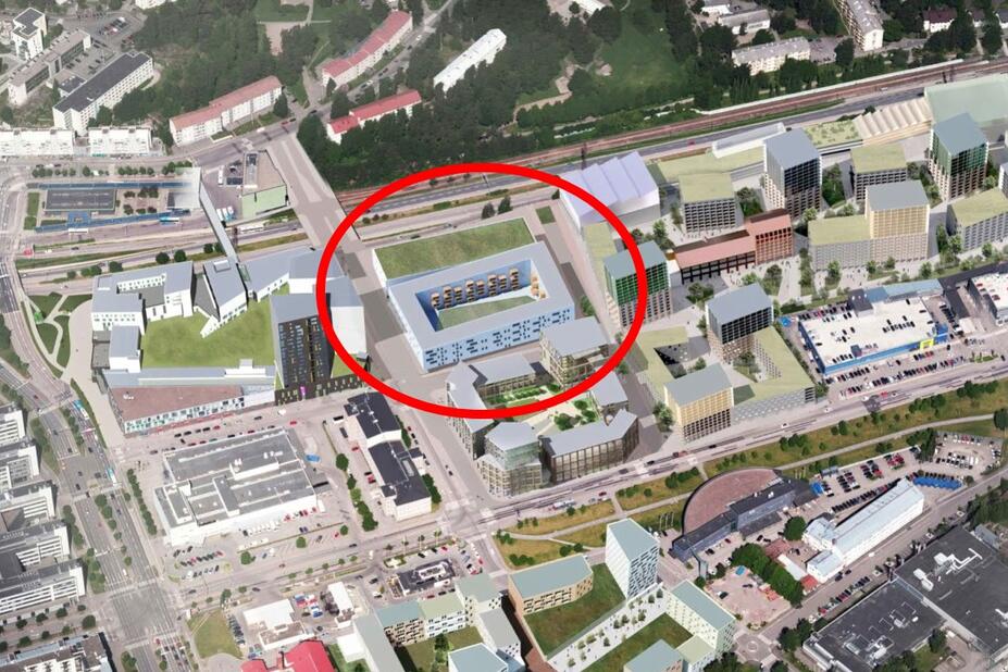 Suunnittelijankadun keskustakortteli
