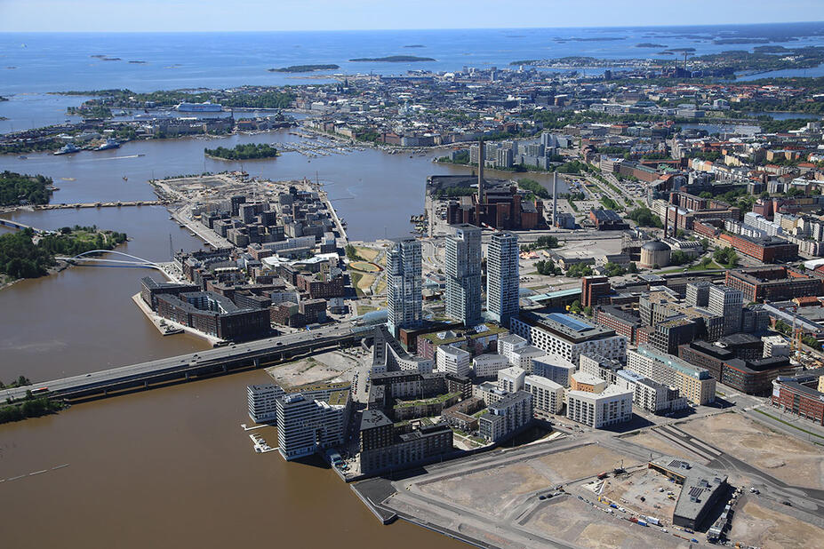 Ilmakuva Kalasatamasta