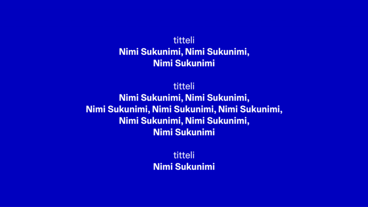 Videon loppuplanssi, jossa Helsinki-kehystunnus on kuvan päällä.